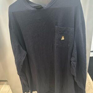 Teddy Fresh Black Long Sleeve Tee